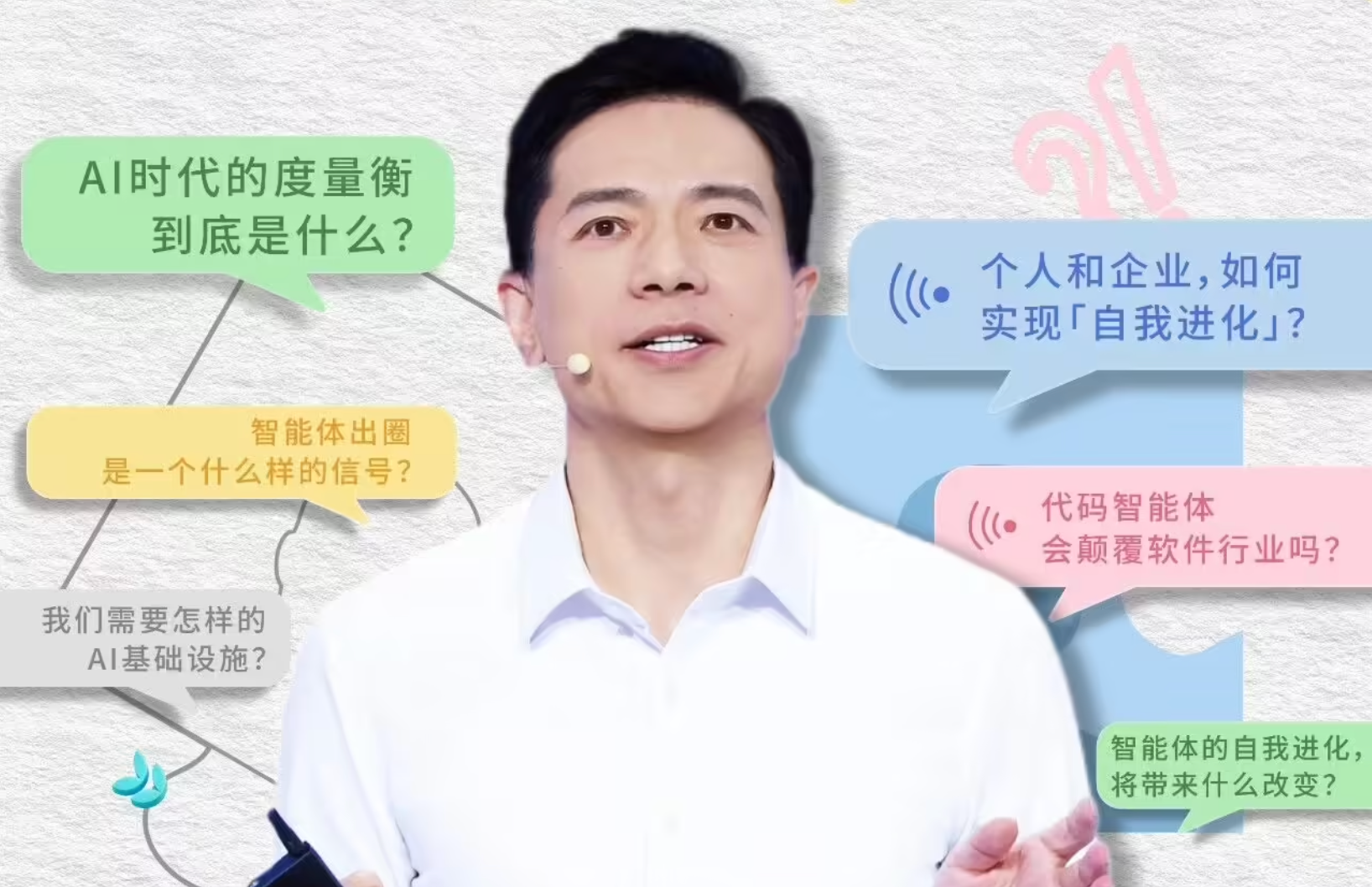 百度李彦宏称 AI 时代的度量衡不是 Token 消耗，而是日活智能体数（DAA）